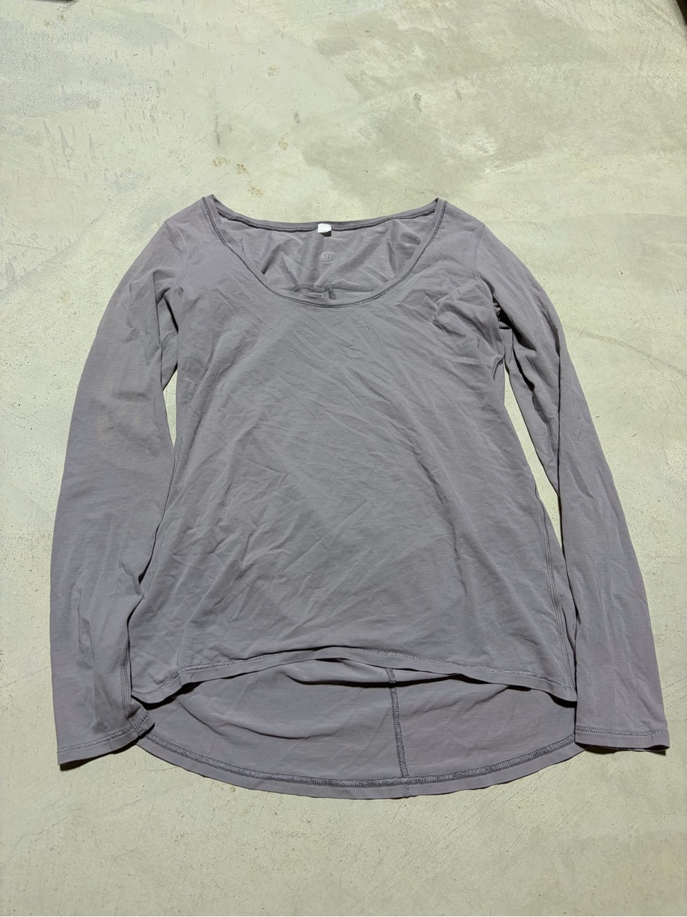 Lululemon Long Sleeve Scoop Neck Women's Top 4